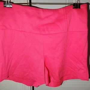 Ponytail High Waisted Pink Shorts